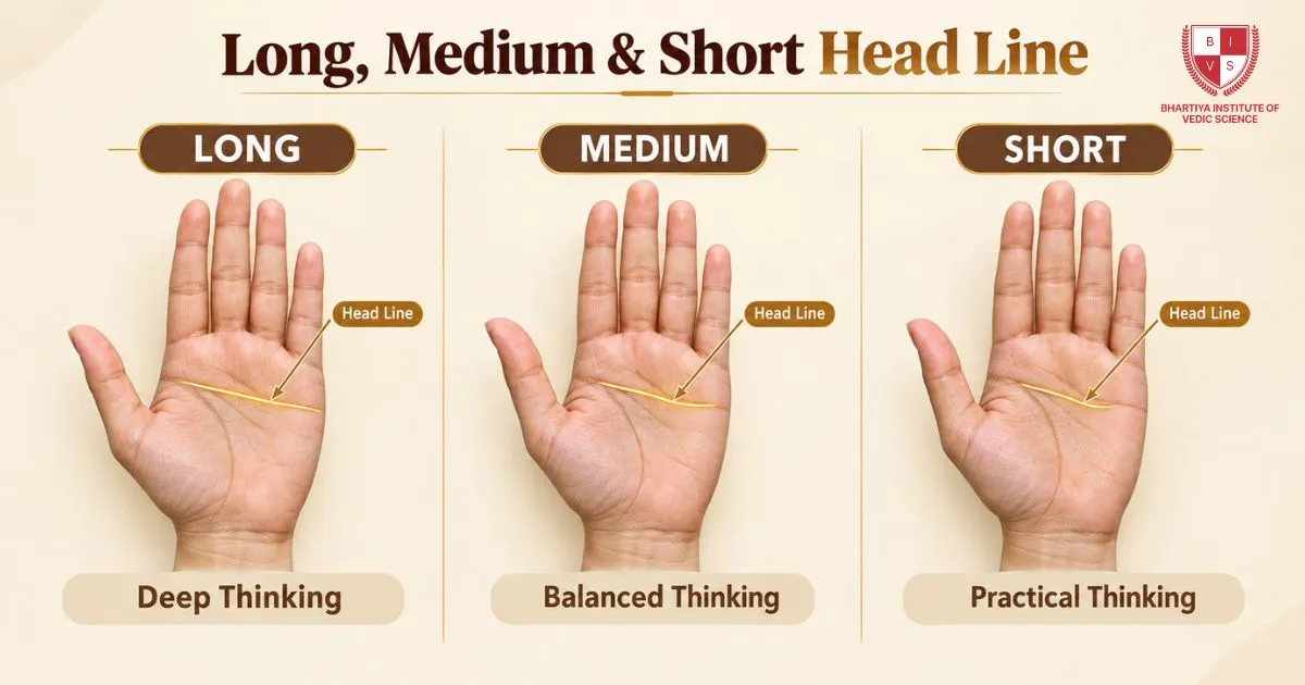 Long, Medium & Short Head Line